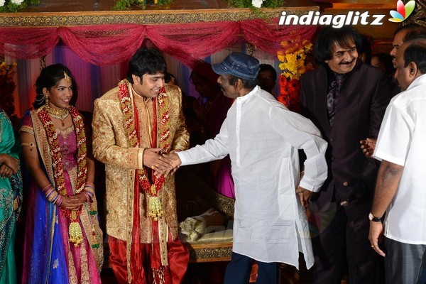 Superstar @ PRO Diamond Babu's Son wedding